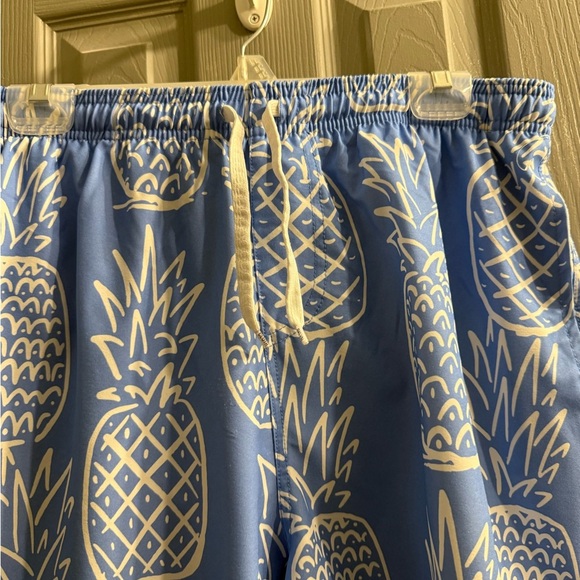 Brooklyn Cloth Mens Swim Trunks elastic waist front pockets Size Large - Picture 2 of 10